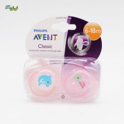 پستانک ارتودنسی اونت ۶ تا ۱۸ ماه بسته ۲ عددی