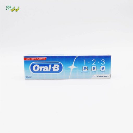 خمیر دندان اورال-بی (Oral-B) مدل 1.2.3 حجم ۱۰۰ گرم